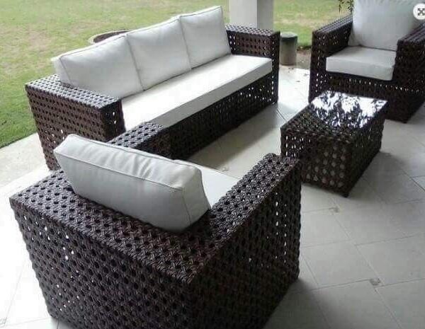 5 Seater Patio Sofa Set (one 3 Seater + 2 Single Seaters) | Patio Outdoor Sofa Sets